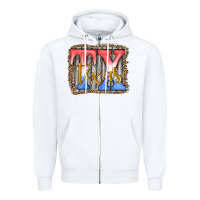 White Tx texas Zipper Hoodie - JahusDesignShop
