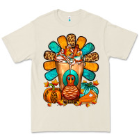 Bone Thanksgiving Cold Drink Frappe Premium Tee - FaDigitalArtStudio