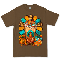 Cacao Thanksgiving Cold Drink Frappe Premium Tee - FaDigitalArtStudio
