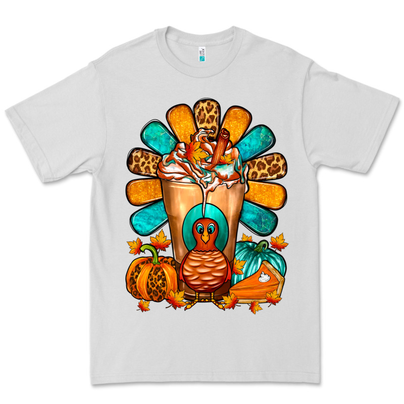 Thanksgiving Cold Drink Frappe Premium Tee by FaDigitalArtStudio | Teevron