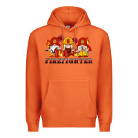 Carrot firefighter gnomes Premium Hoodie - Artiststas