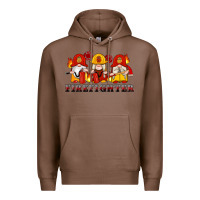 Chestnut firefighter gnomes Premium Hoodie - Artiststas
