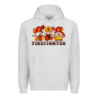 Dove Grey firefighter gnomes Premium Hoodie - Artiststas