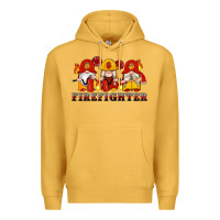 Mustard firefighter gnomes Premium Hoodie - Artiststas