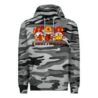 Slate Camo firefighter gnomes Premium Hoodie - Artiststas