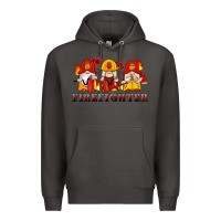 Smoke firefighter gnomes Premium Hoodie - Artiststas