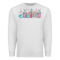 Oatmeal Heather easter coffee cups libbey glass Premium Sweatshirt - Jasminsmagicworld