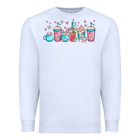 White easter coffee cups libbey glass Premium Sweatshirt - Jasminsmagicworld