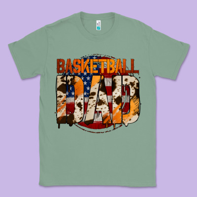 Basketball Dad Classic Tee Designed By Jasminsmagicworld