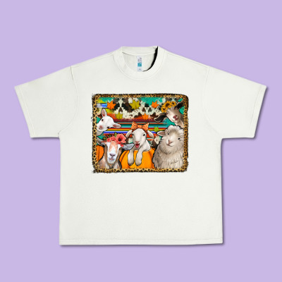 Autumn Sheeps Urban Heavy Tee Designed By Jasminsmagicworld