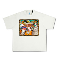 Pistachio autumn sheeps Urban Heavy Tee - Jasminsmagicworld