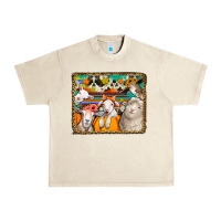 Sandshell autumn sheeps Urban Heavy Tee - Jasminsmagicworld