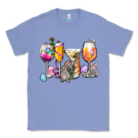 Colony Blue Easter wine glasses Classic Tee - OliviaCreatesArt