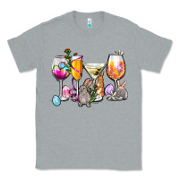 Heather Grey Easter wine glasses Classic Tee - OliviaCreatesArt