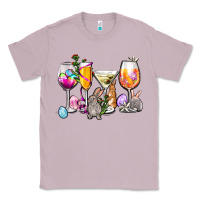 Lilac Easter wine glasses Classic Tee - OliviaCreatesArt