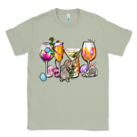 Matcha Easter wine glasses Classic Tee - OliviaCreatesArt