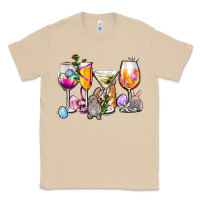 Mushroom Easter wine glasses Classic Tee - OliviaCreatesArt