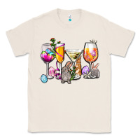 Natural Easter wine glasses Classic Tee - OliviaCreatesArt
