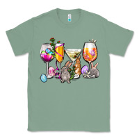 Sage Easter wine glasses Classic Tee - OliviaCreatesArt