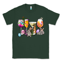 Sports Green Easter wine glasses Classic Tee - OliviaCreatesArt