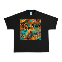 Black cowboy rodeo seamless pattern Urban Heavy Tee - BundleAndBundleShop