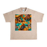 French Oak cowboy rodeo seamless pattern Urban Heavy Tee - BundleAndBundleShop