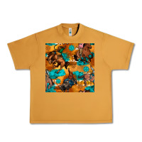 Peanut Butter cowboy rodeo seamless pattern Urban Heavy Tee - BundleAndBundleShop