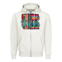 Oatmeal Heather Tx texas Zipper Hoodie - JahusDesignShop