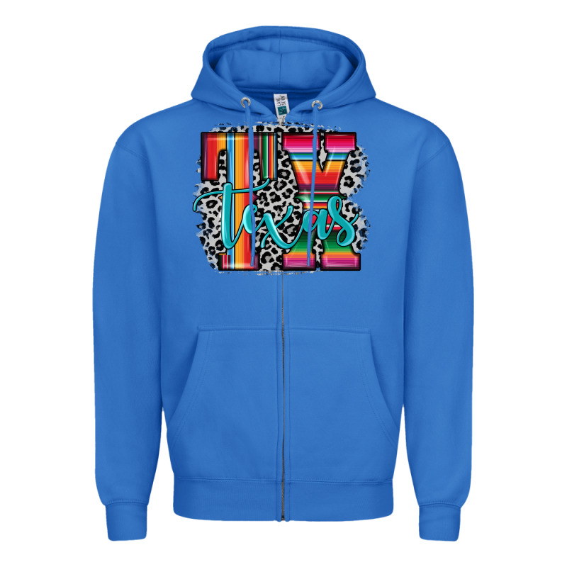 Tx Texas Zipper Hoodie by JahusDesignShop | Teevron