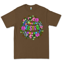 Cacao Easter Day Flower Easter Premium Tee - OliviaCreatesArt