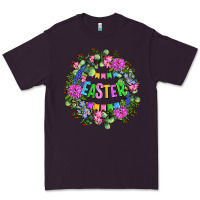 Plum Easter Day Flower Easter Premium Tee - OliviaCreatesArt