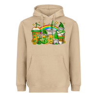 Mushroom st patricks day gnomes coffee cups Heavyweight Hoodie - Jasminsmagicworld