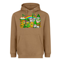 Toasted Coconut st patricks day gnomes coffee cups Heavyweight Hoodie - Jasminsmagicworld