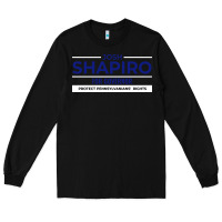 Black josh shapiro for governor Long Sleeve Tee - maiPhamDesign
