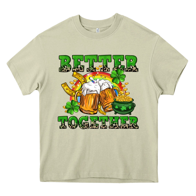 Better Together St. Patrick's Day Heavy Core Tee by CowGirlArtShop | Teevron