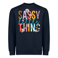 Navy sassy little thing Heavyweight Sweatshirt - RanaPortraitStore