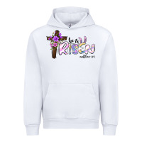 White easter he is risen matthew 28 6 Urban Hoodie - Jasminsmagicworld