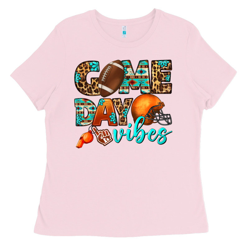 Game Day Vibes Ladies Tee by BundleAndBundleShop | Teevron