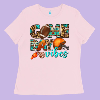 Game Day Vibes Ladies Tee Designed By Bundleandbundleshop