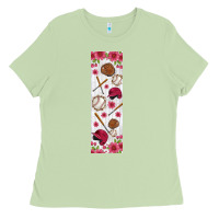 Matcha baseball pen wraps Ladies Tee - BundleAndBundleShop