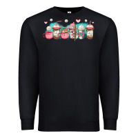Black volleyball coffee cups Premium Sweatshirt - Jasminsmagicworld