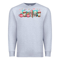Heather Grey volleyball coffee cups Premium Sweatshirt - Jasminsmagicworld