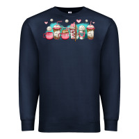 Navy volleyball coffee cups Premium Sweatshirt - Jasminsmagicworld