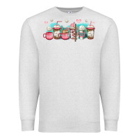Oatmeal Heather volleyball coffee cups Premium Sweatshirt - Jasminsmagicworld