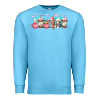 Ocean Blue volleyball coffee cups Premium Sweatshirt - Jasminsmagicworld