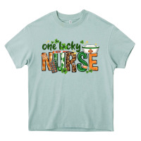 Arona One lucky Nurse with elements St. Patricks Day Heavy Core Tee - HowdyJamesFarm