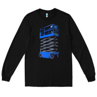 Black scissor lift Long Sleeve Tee - LillyAllenDesigns