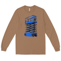 Toasted Coconut scissor lift Long Sleeve Tee - LillyAllenDesigns
