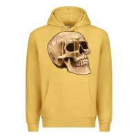 Antique Gold skull Premium Hoodie - Artiststas