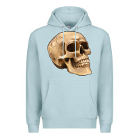 Blue Mist skull Premium Hoodie - Artiststas